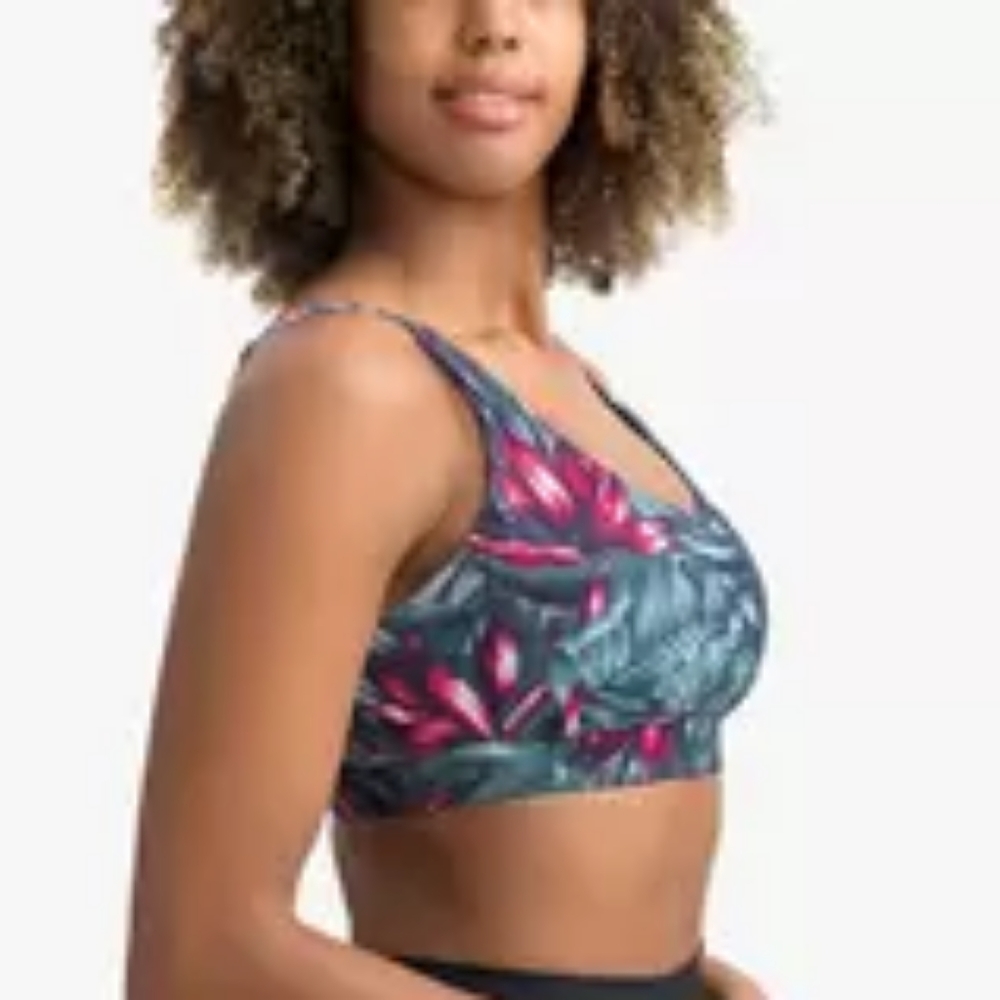 Lole Women's floral Sports Bra size M